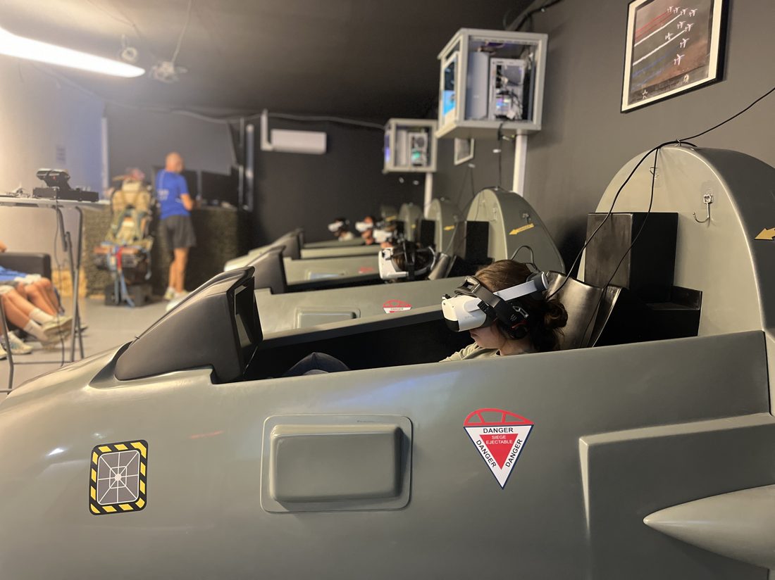 Simulateur de vol à Lens chez Team Square
